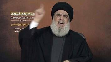 Israel: Hisbollah-Chef Nasrallah bei Angriff getötet 